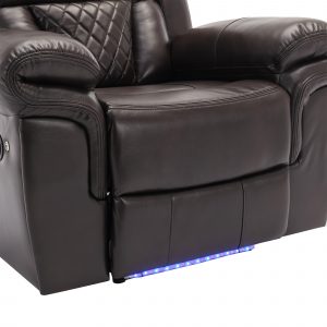 Manual Recliner Chair With LED Light Strip - WF310725AAD