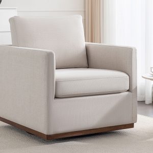 Mid Century Modern Swivel Accent Chair - WF315697AAG
