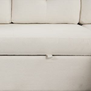 87.4" L-Shape Sofa Bed Pull-Out Sleeper Sofa - SG001270AAA