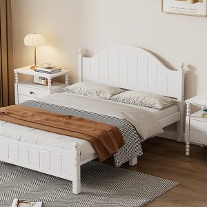 Traditional Concise Style 3 Pieces Bedroom Sets, Full Size - BS334676AAK
