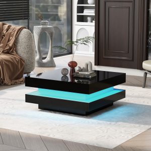 2-Tier Square Coffee Table - WF295997AAB