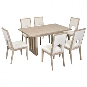 Wood Dining Table Set for 6 - ST000113AAD