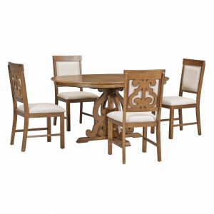 5-Piece Retro Functional Dining Set - ST000114AAD