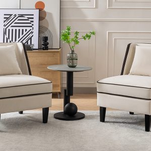 Velvet Upholstered Accent Chair - WF316097AAC