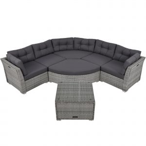 Patio Seating Group With Cushions and Center Table - SZ000010AAE
