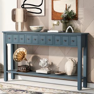 60" Rustic Entryway Console Table - WF191870AAM