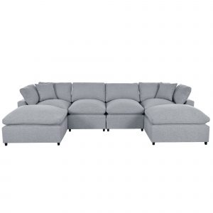 Modern Large U-Shape Sectional Sofa - WY000385AAE