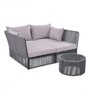 Outdoor Sunbed and Coffee Table Set - TM000002AAE