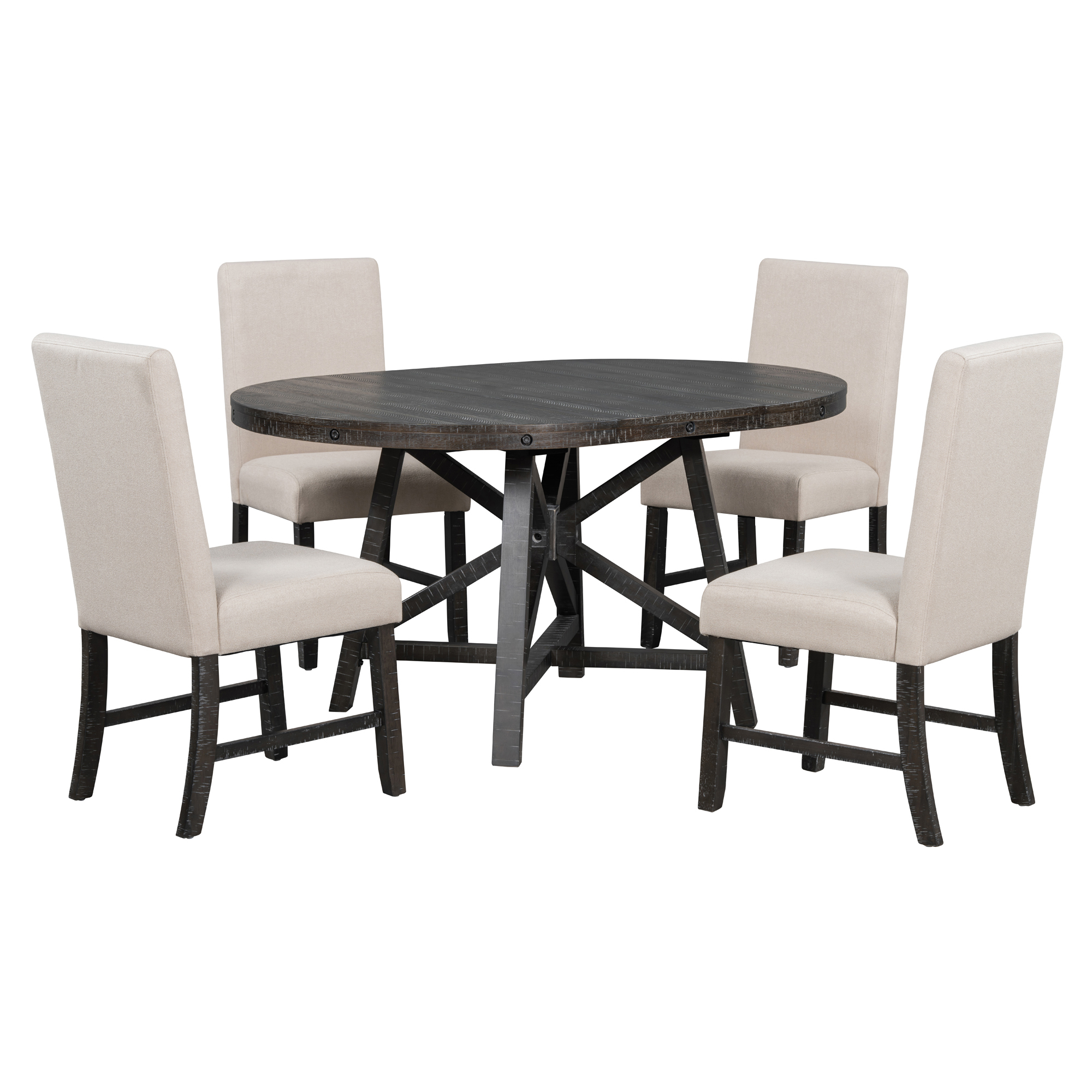 5-Piece Retro Functional Dining Set - ST000118AAB