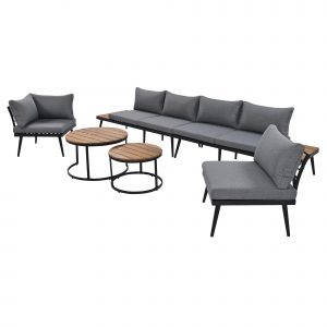 6-Piece Outdoor Sectional Sofa Set - TM000001AAE