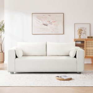 82*36" Modern Loop Yarn Fabric Sofa - GS000109AAK