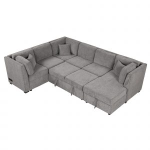 108.6" U-Shaped Sectional Sofa - SG001410AAE