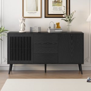 Modern Cabinet with 2 Doors and 3 Drawers - WF321490AAB
