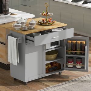 Rolling Kitchen Island with Storage - WF316601AAG