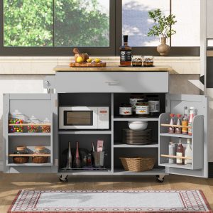 Rolling Kitchen Island with Storage - WF316601AAG
