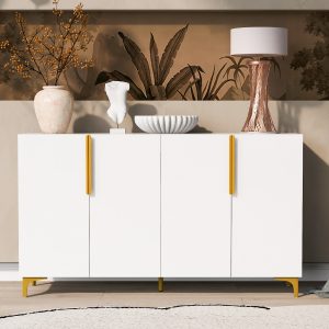 Glossy Finish Light Luxury Storage Cabinet - WF321488AAK