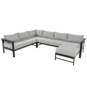 U-Shaped Multi-Person Outdoor Sofa Set - WY000392AAE