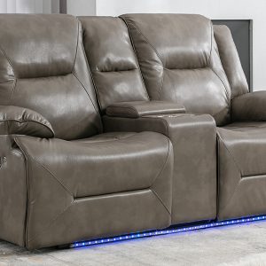 Manual Recliner Chair with a LED Light Strip - WF323622AAE