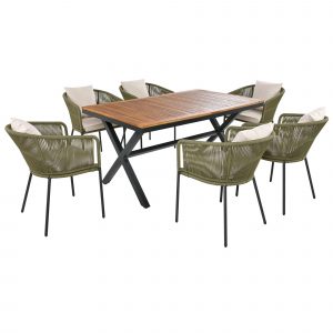 All-weather Outdoor 7 Pieces Patio Dining Set - FG201234AAE