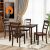5-Piece Wood Kitchen Dining Table Set