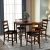 Square Dining Room Set With Table And 4 Chairs