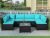 U-Shape Sectional Rattan Wicker Patio Set With Cushions And Accent Pillows