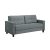 Morden Style Upholstered Sectional Sofa Set, 3 Seat