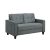 Morden Style Upholstered Sectional Sofa Set, 2 Seat