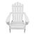 Wood Reclining Adirondack Chair White