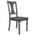 Classic Dining Set Wooden Table And 4 Chairs With Bench, Gray Set Of 6