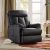 PU Leather Heavy Duty Recliner Chair, Black