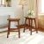 Farmhouse 2-Piece Counter Height Dining Stool
