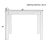 Contemporary Wooden Faux Marble Counter Height Dining Table