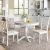 5 Pieces Dining Table And Chairs Set For 4 Persons