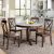  5 Pieces Dining Table and Chairs Set
