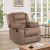 Velvet Upholstered Reclining Sofa ( Recliner Chair )