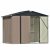 Patio 8ft X 6ft Metal Storage Shed With Adjustable Shelf And Lockable Doors