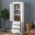 Tall Storage Cabinet With Three Drawers