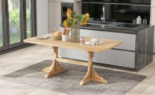 [GB] 71” Wooden Rectangular Table
