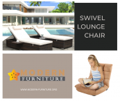 How Do You Level The Swivel Lounge Chair?